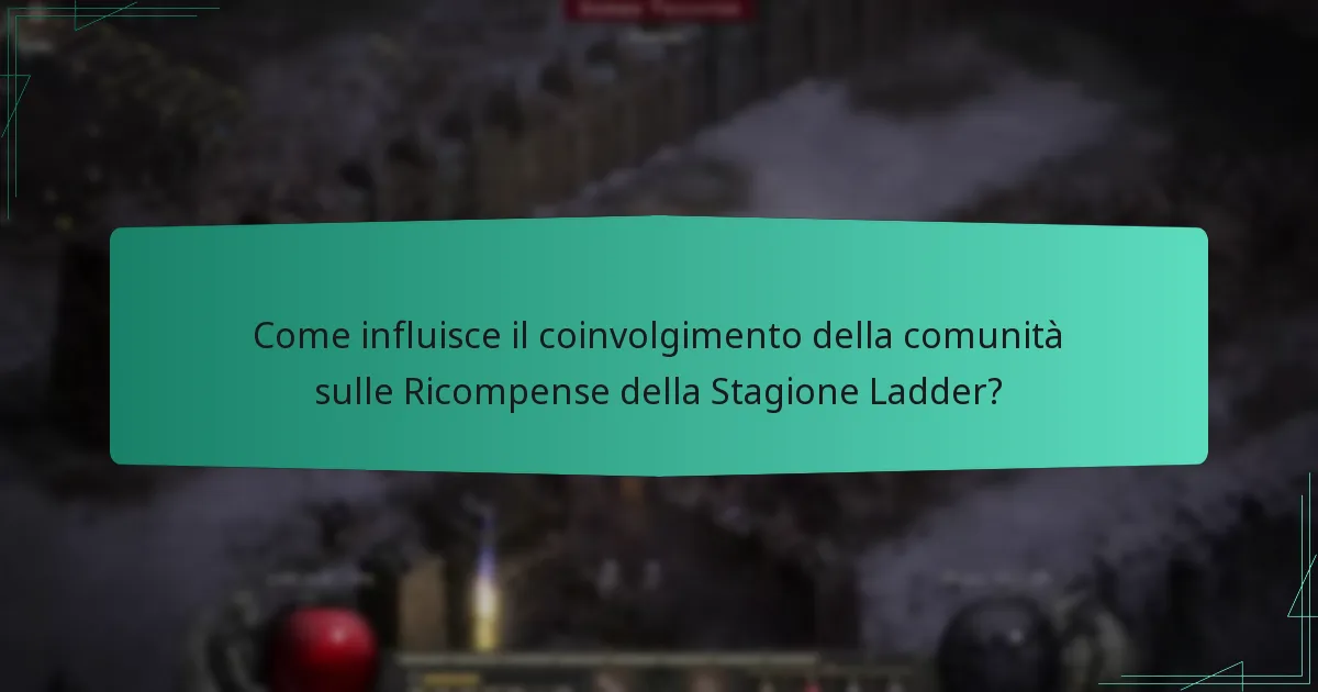 Come influisce il coinvolgimento della comunità sulle Ricompense della Stagione Ladder?