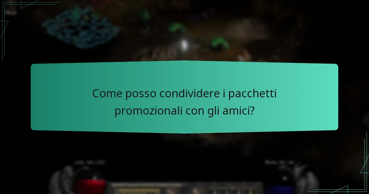Quali opzioni di regalo sono disponibili per i pacchetti promozionali?