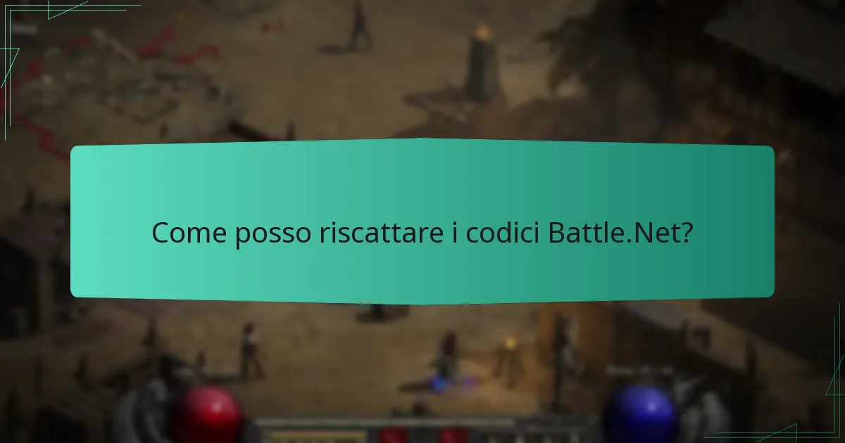 Come posso riscattare i codici Battle.Net?