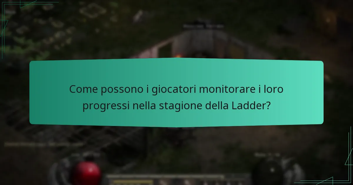 Come possono i giocatori monitorare i loro progressi nella stagione della Ladder?