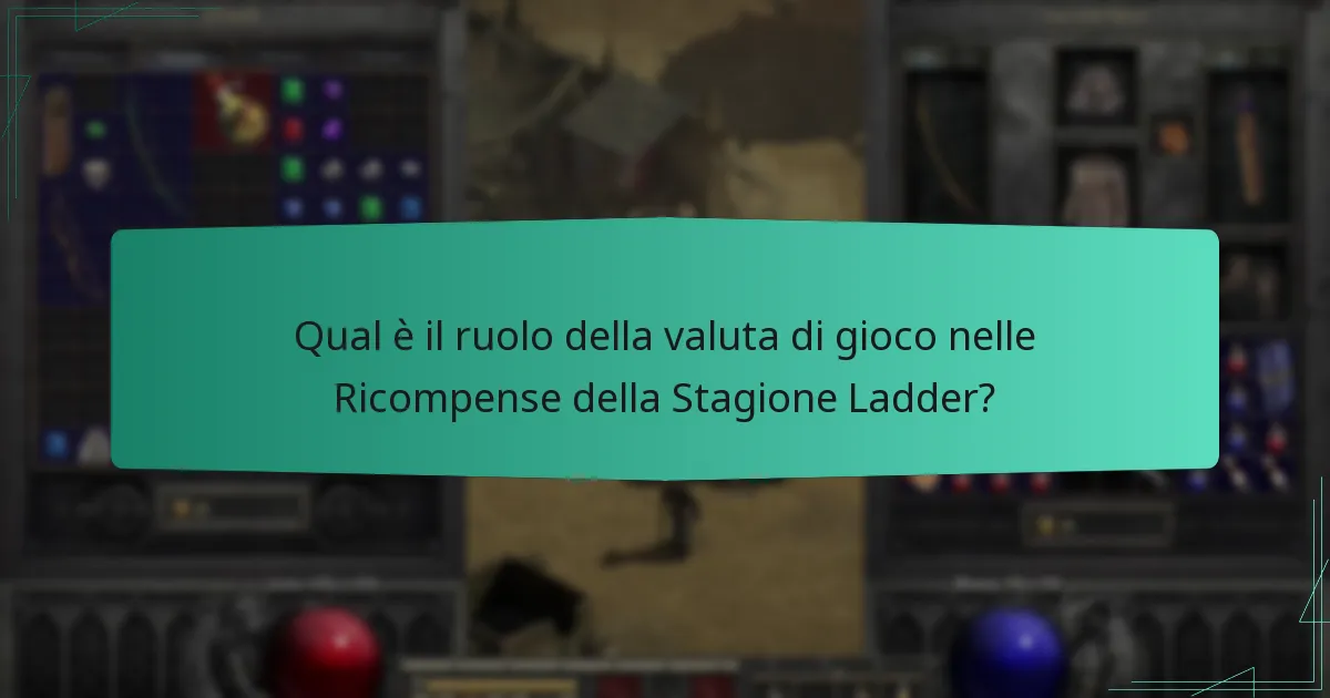 Quali sono le opzioni di scambio relative alle Ricompense della Stagione Ladder?