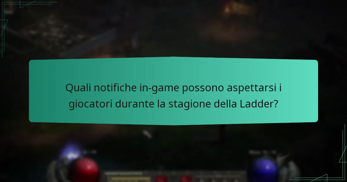 Quali competizioni comunitarie sono associate alla stagione della Ladder?