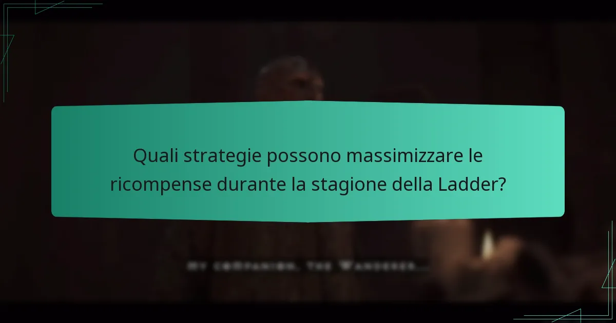 Come si confronta questa stagione con le precedenti stagioni della Ladder?
